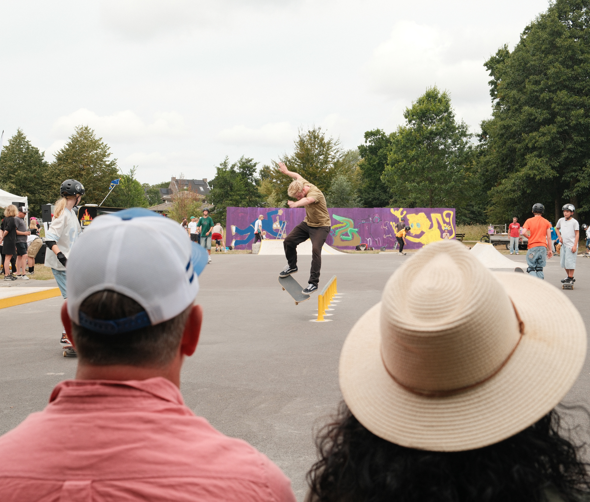 Vernieuwd skatepark Oosterhout geopend