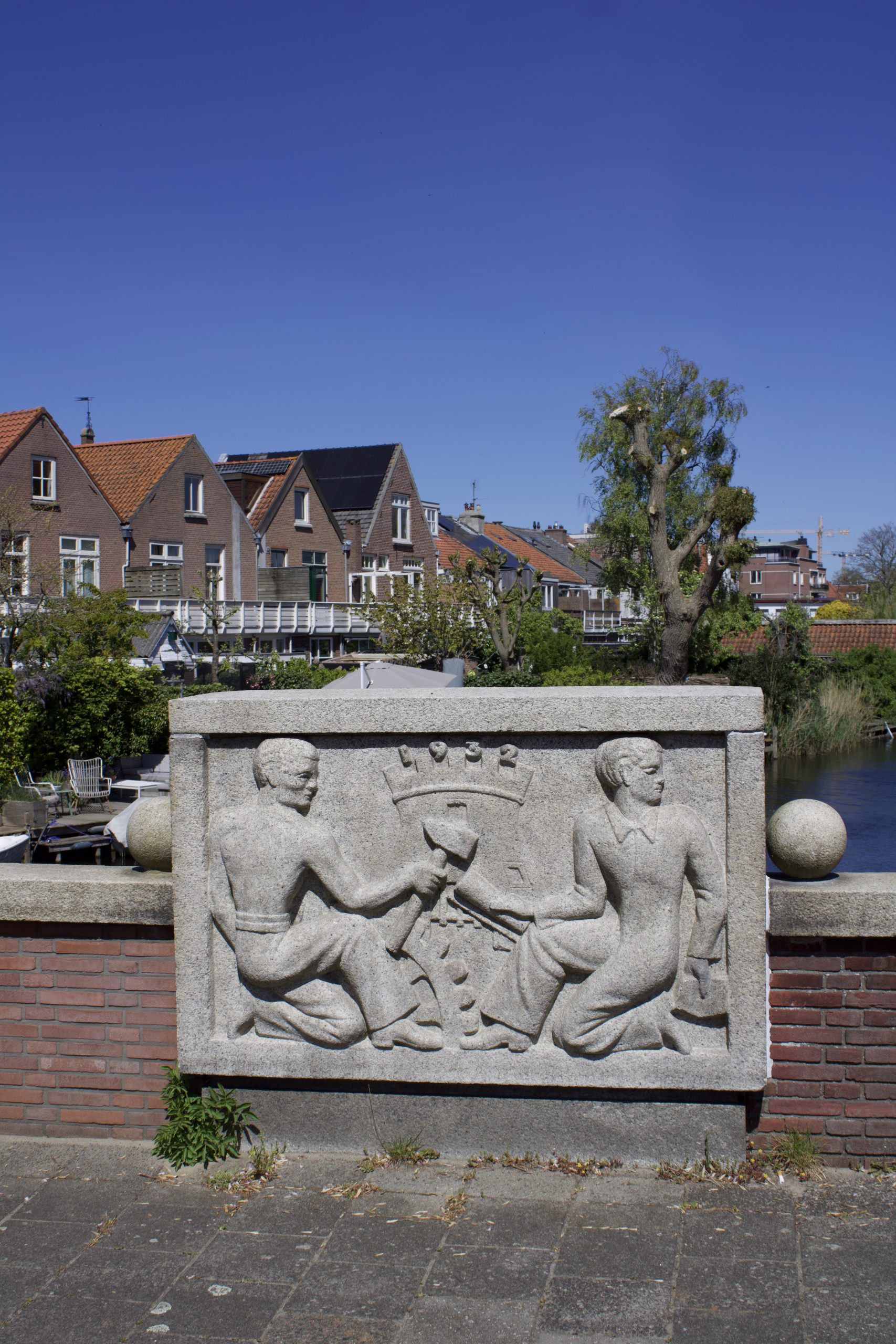 reliÃ«f brug Troelstrakade - Blekerskade