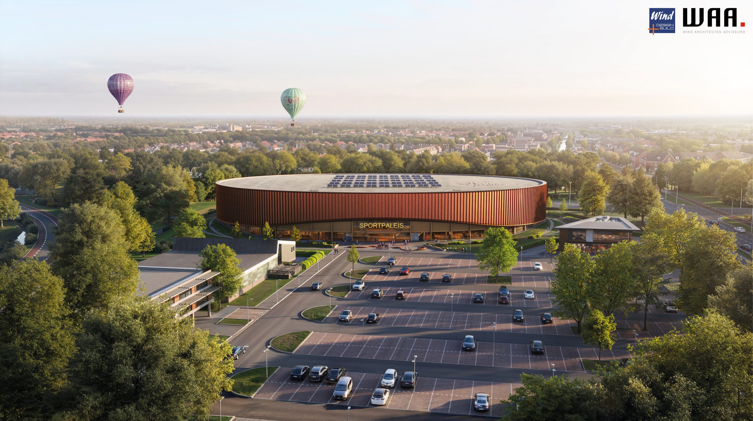 Zo gaat het nieuwe Sportpaleis eruitzien