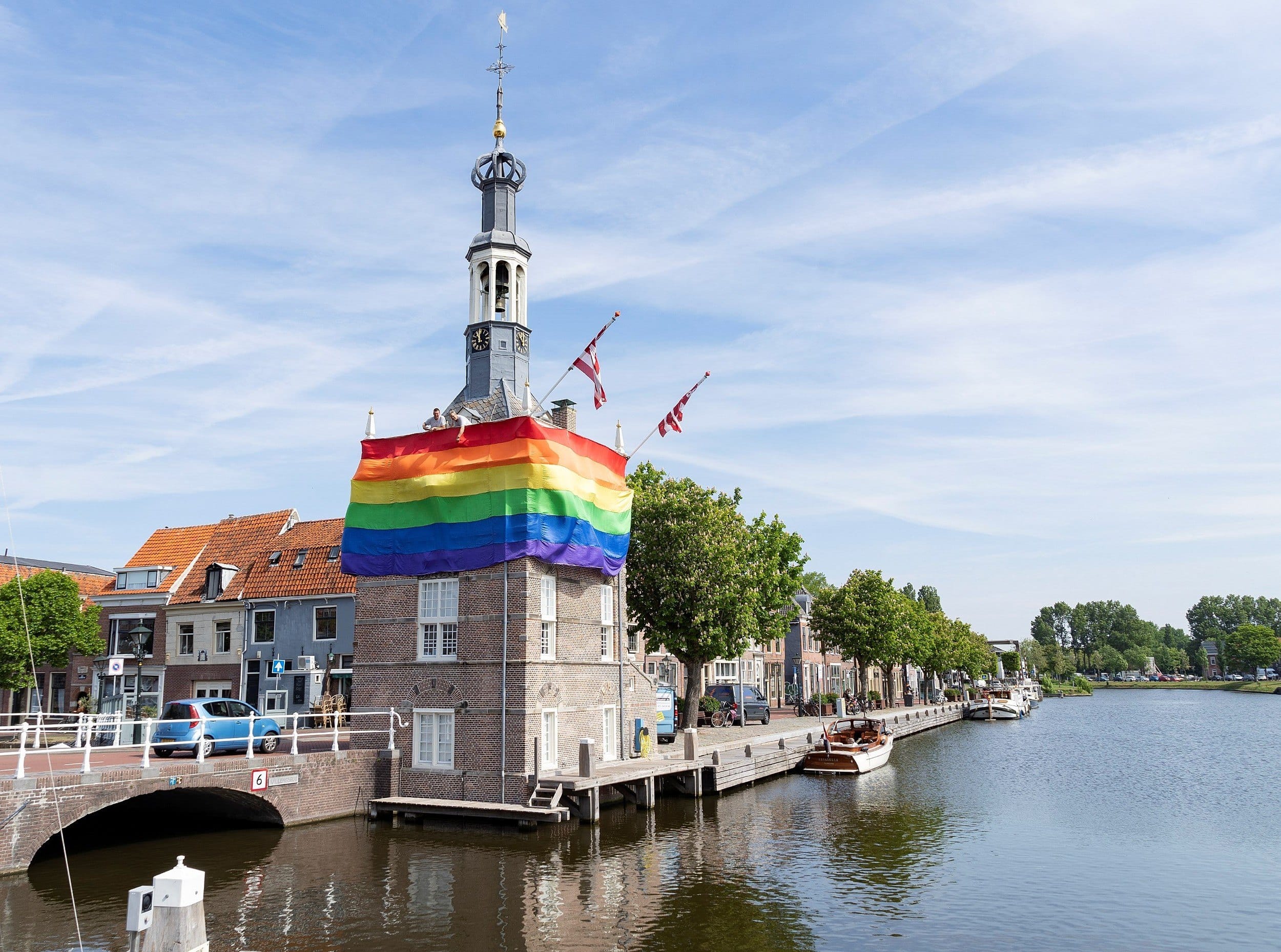 Accijnstoren Alkmaar, tijdens Pride 2019