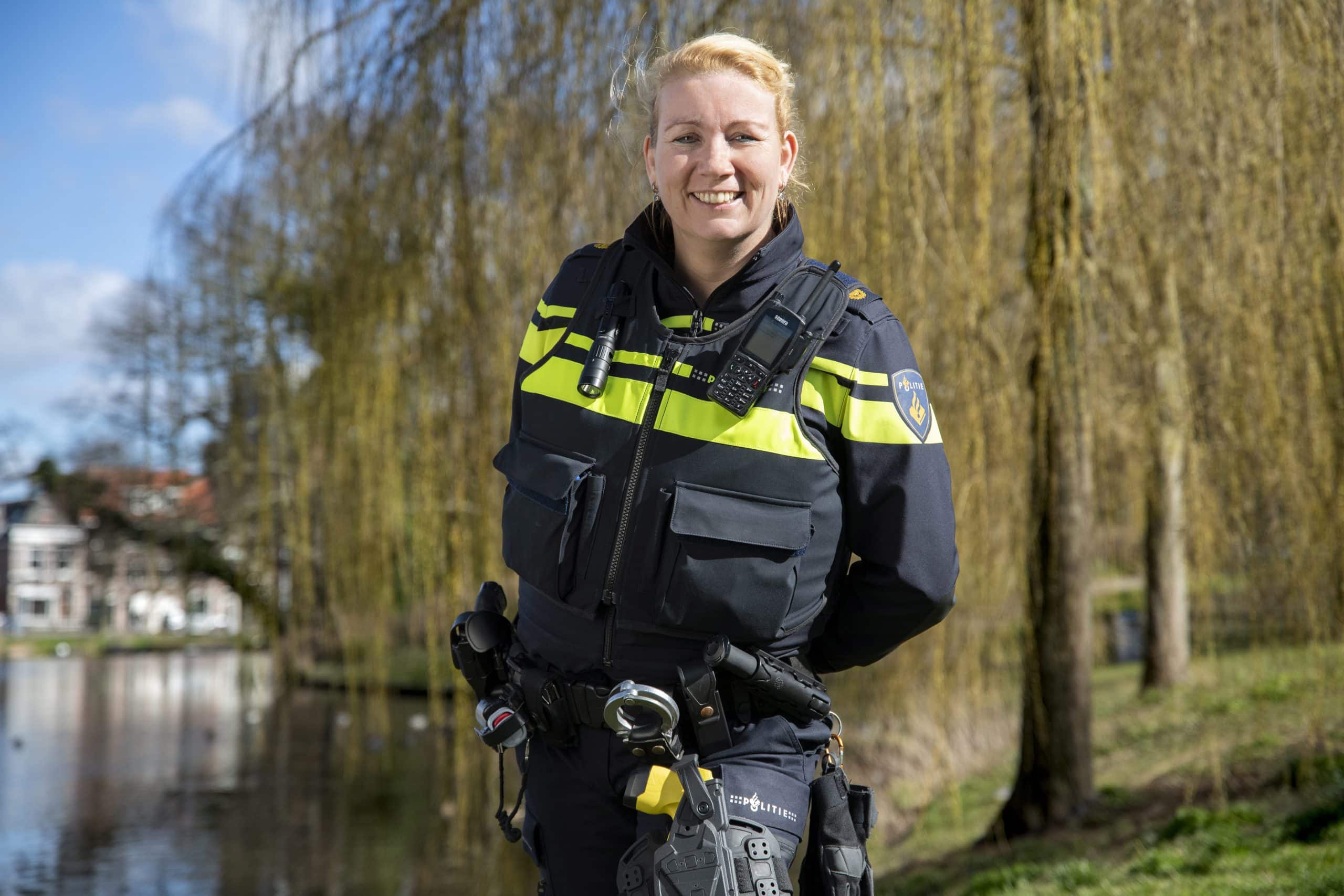 Foto van politieagente Linda de Vries