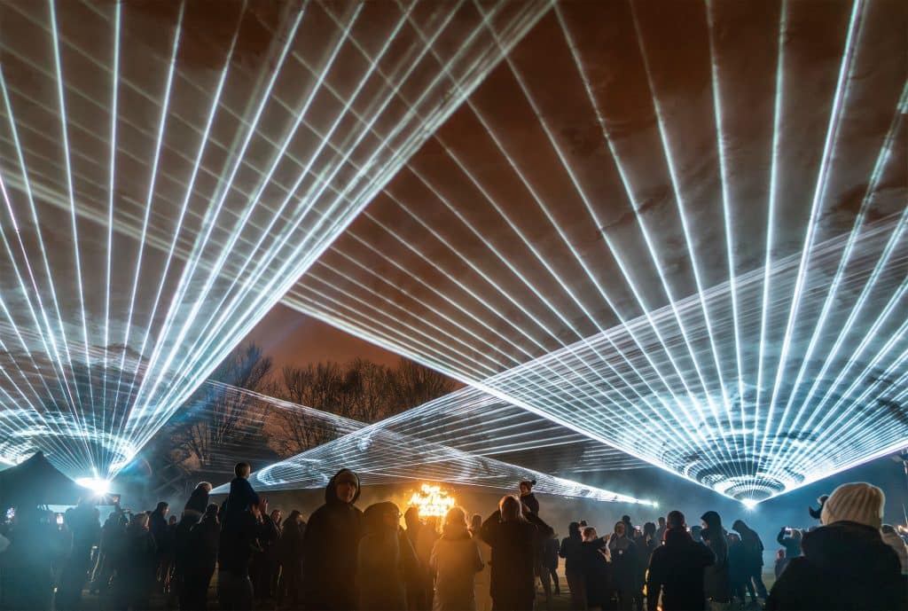 lasershow in Alkmaar