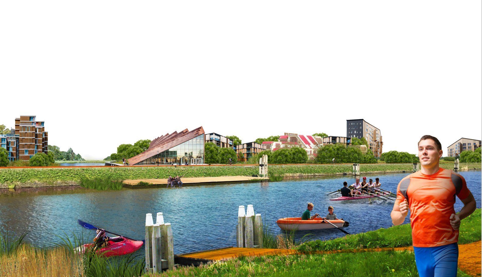 Artist impression van Viaanse Molen