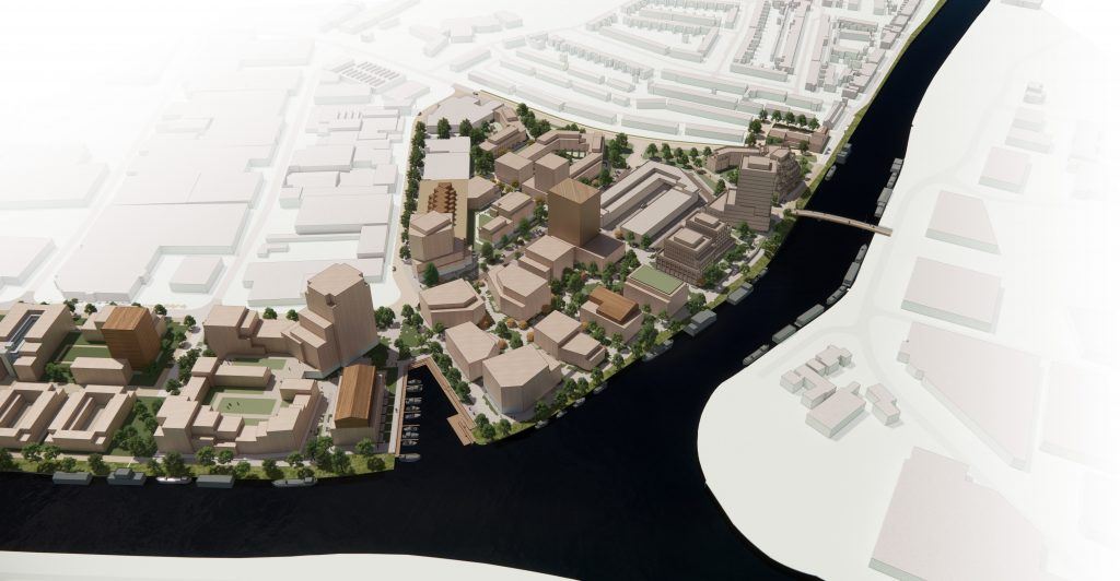 Overdie transformeert naar een stoere haven wijk aan het Alkmaars Kanaal