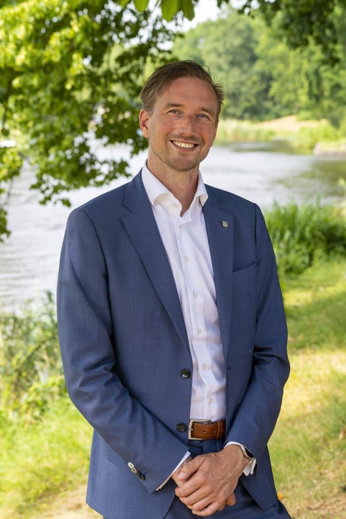 Wethouder Christian Schouten.