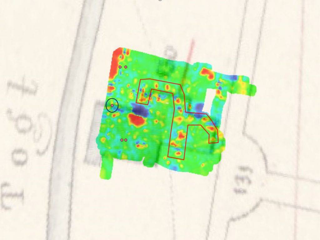 Magnetometriedata Laurentiuskerk Oudorp