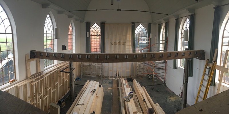 Kerk Oost Graftdijk interieur