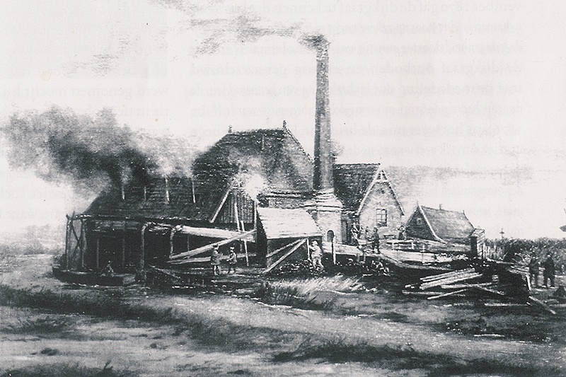 Gemaal Weeshoff prent 1889