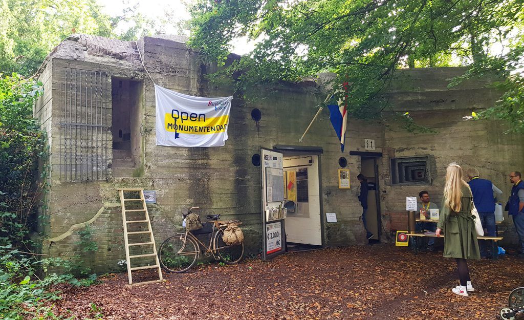 De bunker aan de Wilhelminalaan