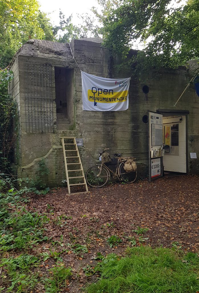 De bunker aan de Wilhelminalaan