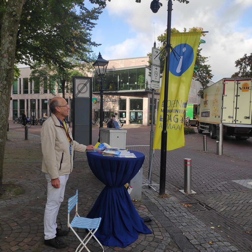 Informatiepunt bij Grote Sint Laurenskerk