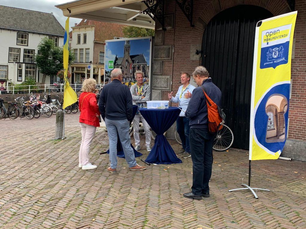 Informatiepunt bij het Waaggebouw