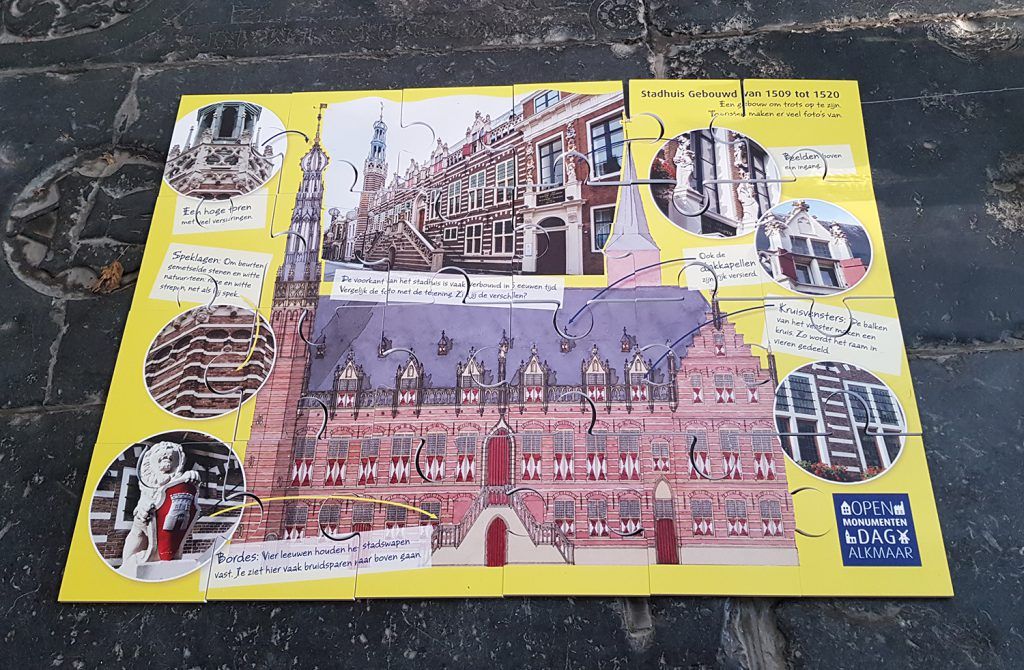 Reuzenpuzzel van het Stadhuis