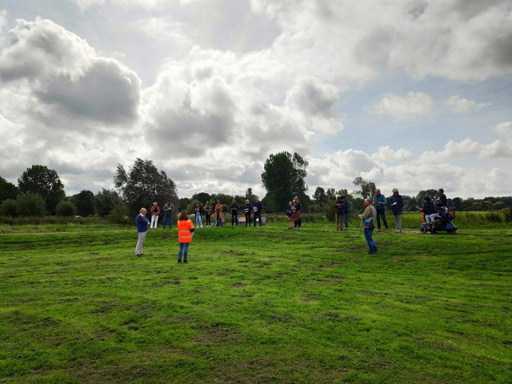 Verhalen op de plek van voormalig kasteel Nieuwburg