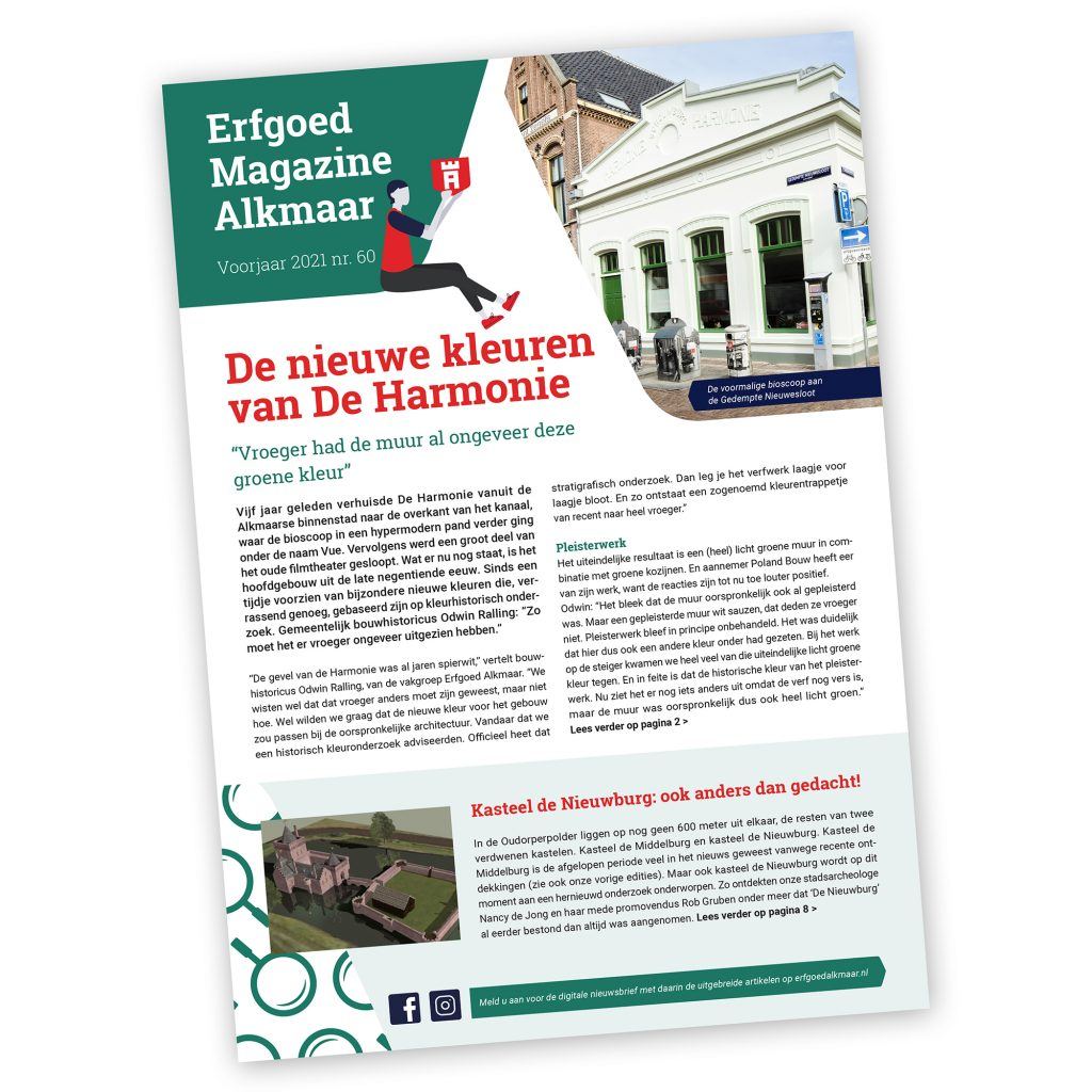 Erfgoed Magazine Alkmaar nr 60