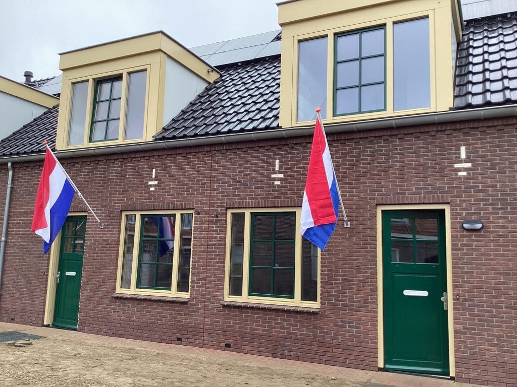 Huizen in de wijk Bloemwijk